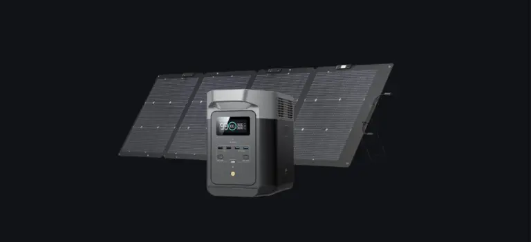 EcoFlow Delta Pro Solar Power Generator 2024