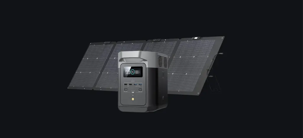 EcoFlow Delta Pro Solar Power Generator 2024