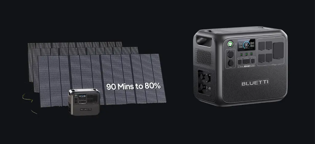 Bluetti AC200L Solar Power Generator